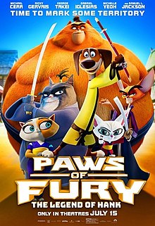 Paws of Fury poster 1